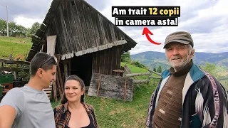 The story of an old man from APUSENI! He invited us to his house Transursoaia, Romania