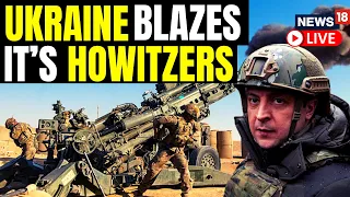 Ukrainian Military Near Soledar Fire German-Made Howitzer | Russia Ukraine War Updates | News18 Live