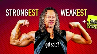 STRONGEST & WEAKEST Kirk Hammett Solos on Metallica Each Album (updated)