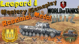 WOT Blitz Leopard 1 Mastery Gameplay 7 Kills