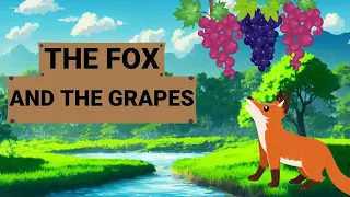 The Fox and the Grapes - English | Short story for Kids