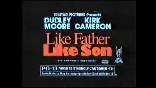 1987 Like Father Like Son TV Movie Trailer