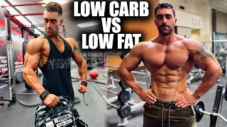 Low Carb Vs Low Fat Diets For Fat Loss | Keep Muscle While Cutting