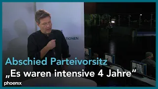 Grünen-Parteitag: Robert Habeck im Interview (Tag 1)