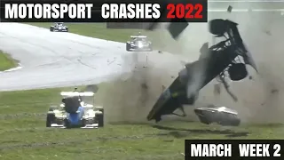 Motorsport Crashes 2022 March Week 2