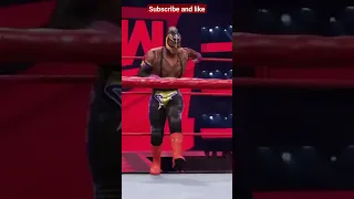 Suicide dive 🤬Rey Mysterio #shorts #viral #youtubeshorts #wwe2k23 #trending #short