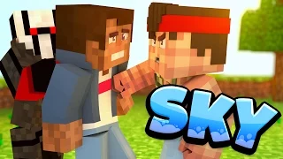 GEMEINSAM GEGEN DNER DEN WAHNSINNIGEN MINECRAFT SKY