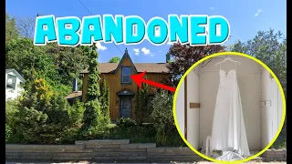 Mysterious Abandoned House: Wedding Dress Frozen in Time!