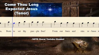 Come Thou Long Expected Jesus - Tenor