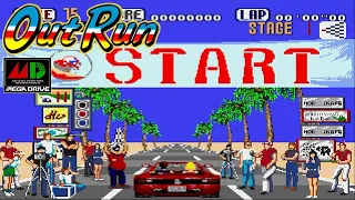 MD アウトラン / OUTRUN - Full Game