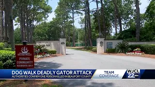 Authorities confirm one person killed in Beaufort County alligator attack