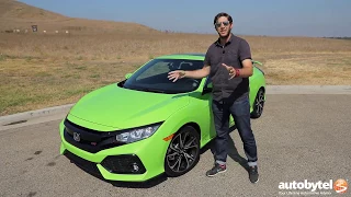 2017 Honda Civic SI Coupe Test Drive Video Review