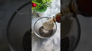 شوفان اوفر نايت/overnight oats سريع وصحي ينفع للدوام