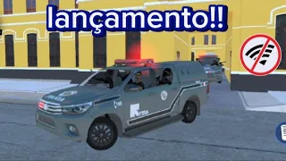 lançou!!! novo jogo de polícia brasileira offline para Android (polícia 24h - ronda ostensiva)