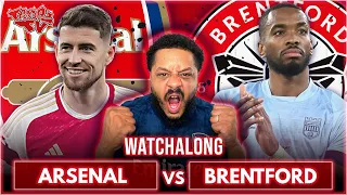 Arsenal 2-1 Brentford | Premier League | Watchalong W/Troopz