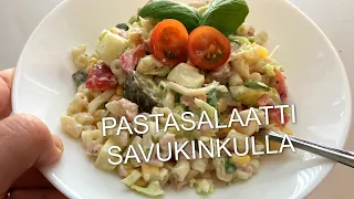 Pastasalaatti savukinkulla