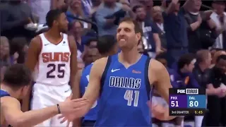 Dirk Nowitzki And Luka Doncic Connections (Dirk's last and Luka's first season, 2018/2019)