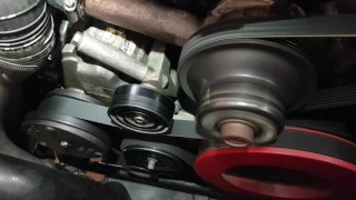 SLK230 supercharger clutch in action