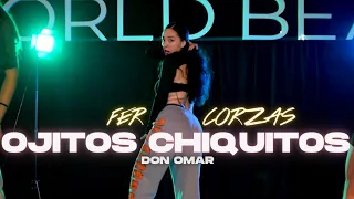 Ojitos Chiquitos - Don Omar | Coreografía Fernanda Corzas | #girly
