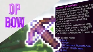 How to get the Most OP Crossbow in Vanilla Minecraft! (Commands 1.20)