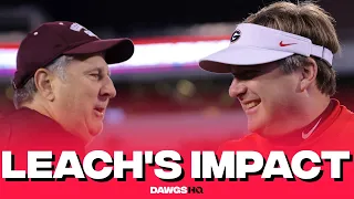 Kirby Smart explains Mike Leach's Air Raid offense impact #mikeleach #georgiabulldogs