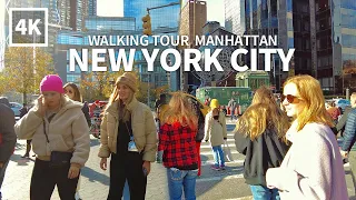 [4K] NEW YORK CITY - Central Park, Broadway Upper West Side, Lincoln Center, Manhattan, Travel, NYC