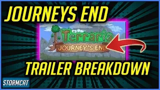 TERRARIA JOURNEY'S END TRAILER BREAKDOWN 2019 - (TERRARIA 1.4) E3 2019 TRAILER