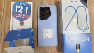 Tecno Camon 20 Premier 5G - Vidéo de déballage