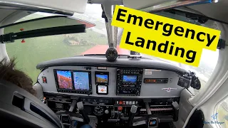 Emergency Landing Lesson in a Piper PA28, Online Flying Lesson