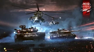 ОБЗОР Т-90,LEOPARD 2А5,МИ-35 И AH-64! [War Thunder]