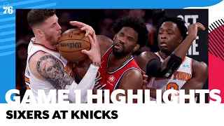 76ers vs Knicks Game 1 | Sixers Full Game Highlights | 04/20/2024