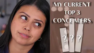 My current TOP 3 concealers for dark circles!