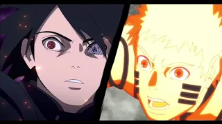 Naruto and Sasuke vs Jigen | 4K HDR 60 FPS | Boruto: Naruto Next Generations episode 204