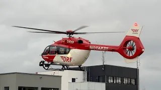 DRF Luftrettung | Start Christoph 11 | Airbus H145 Retrofit | D-HDSP | Schwarzwald Baar Klinikum