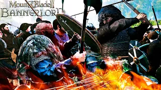 BATALLA vs RAGNAR LOTHBROK | Mount & Blade Bannerlord Vikins Storm Gameplay en Español | Aguacate