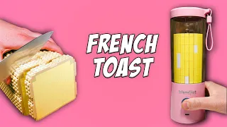 French Toast prepared with @BlendJet - Stop Motion Cooking  + Behind the scenes