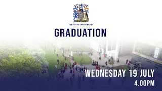 Teesside University Graduation Wednesday 19 July 2023 - 4.00pm