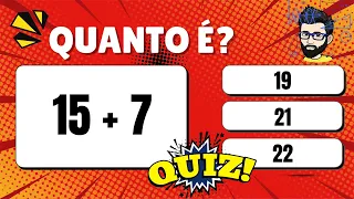 Quiz da Adição e Subtração: 35 Perguntas [Mostre que sabe todas]