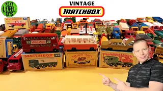 Old / Vintage MATCHBOX Car Collection in detail