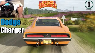 Dodge Charger (Dukes of Hazzard General Lee) Forza Horizon 4 | Logitech G29 Steering Wheel Gameplay