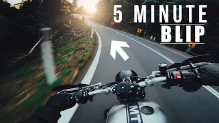 Relaxing 5 Minutes of POV Motorcycle Riding | Macquarie Pass