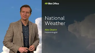 19/01/23 - Scattered wintry showers - Afternoon Weather Forecast UK - Met Office Weather