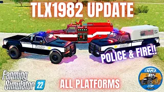 LOOKING AT THE TLX 1982 UPDATE! - Farming Simulator 22