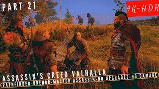 [4K UHD]:AC Valhalla Part 21-BARTERING (Pathfinder/Drengr/Master Assassin/No Upgrades/No Damage)