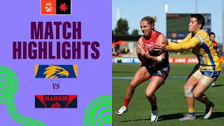 West Coast Eagles v Narrm Highlights | Round 7, 2022 | AFLW