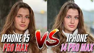 ПРОГРЕСС ЕСТЬ. IPHONE 15 PRO MAX vs IPHONE 14 PRO MAX. БОЛЬШОЕ СРАВНЕНИЕ КАМЕР