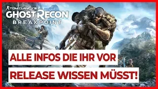 TOM CLANCY’S GHOST RECON BREAKPOINT / Alle Infos die ihr vor Release wissen müsst!