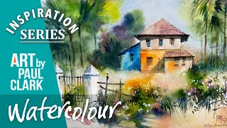 How to Paint an Indian Villa in Watercolour After Milind Mulick