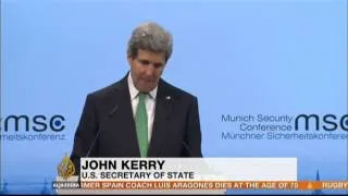 Kerry meets Ukraine opposition leaders in Munich