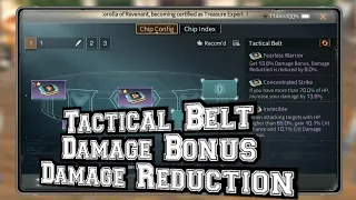 LifeAfter How to Tactical Belt, damage reduction & Damage bonus